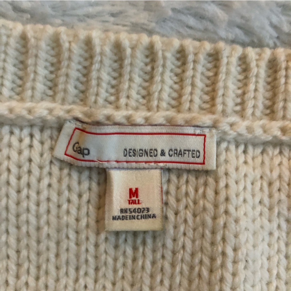 Gap Colorblock Cable Sweater - Picture 3 of 3
